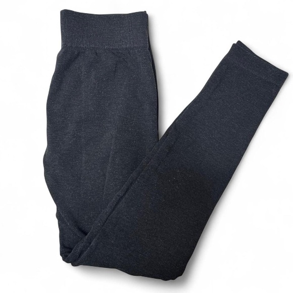 Pawz by Bearpaw Fleece Lined Black Leggings M/L Cozy Winter Athleisure - Picture 1 of 7